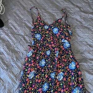 Floral Spaghetti Strap Dress